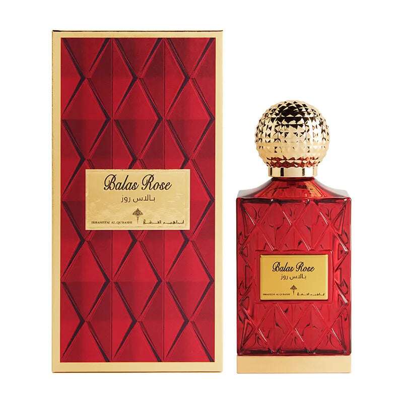 Balas Rose by Ibraheem Al Qurashi 75ml Spray - عطر بلاس روز للجنسين - 75 مل - مركز