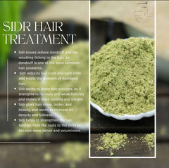 Ginkgo and Seder for Hair - عشبة الجنكة و السدر العلاجية