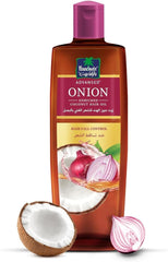 Parachute Advansed Onion Enriched Coconut Hair Oil, Hair Fall Control - 200ml - باراشوت زيت الشعر جوز الهند الغني بالبصل ضد تساقط الشعر -٢00مل