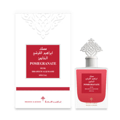 Ibrahim Al Qurashi Pomegranate Musk | Luxury Long-Lasting Oriental Perfume - عبق مسك الرمان من إبراهيم القرشي | عطر شرقي فاخر يدوم طويلاً