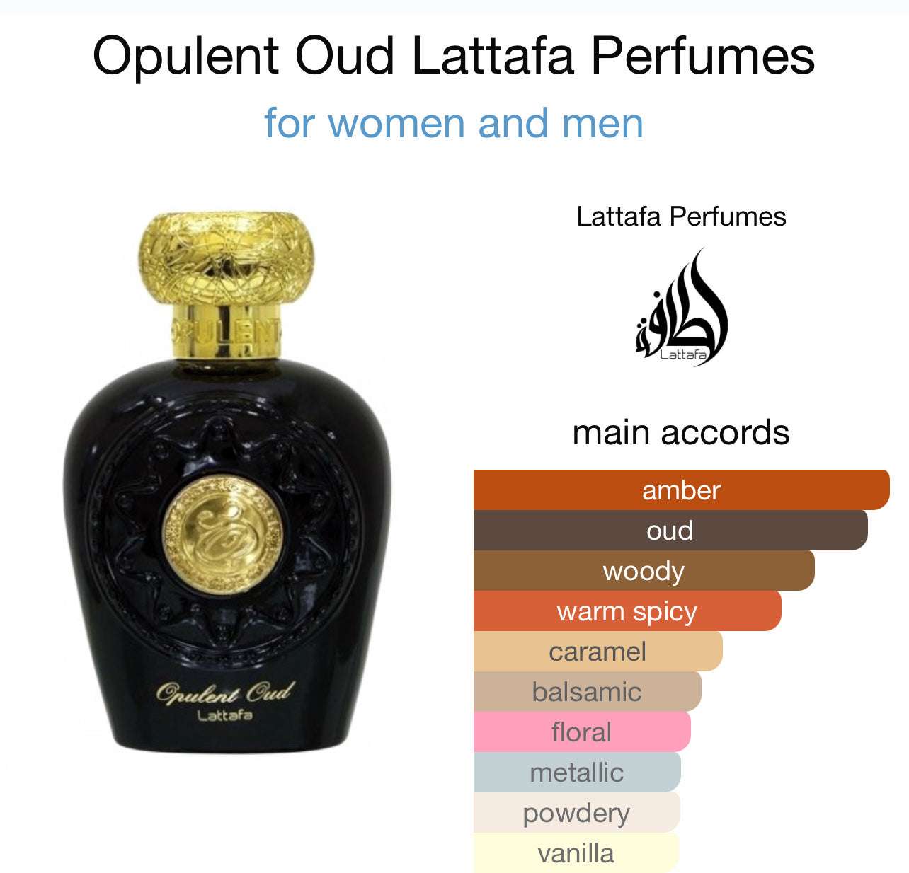 Opulent Oud Unisex - العود الفاخر للجنسين