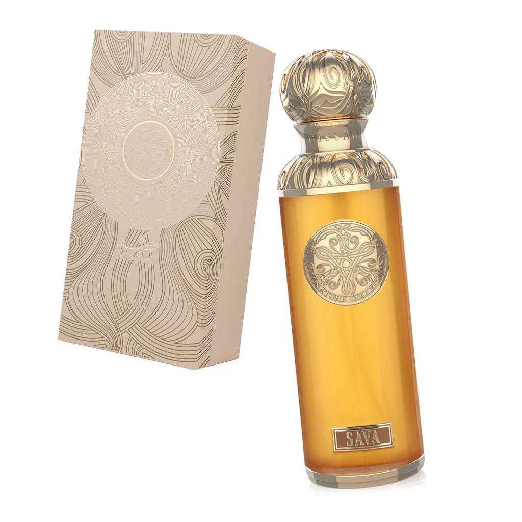 SAVA by Gissah - 200ml | A Luxurious Woody Citrus Sweet Perfume - عطر سافا - 200 مل من قصة | تجربة فريدة بين الحمضيات، التوابل، وخشب الصندل