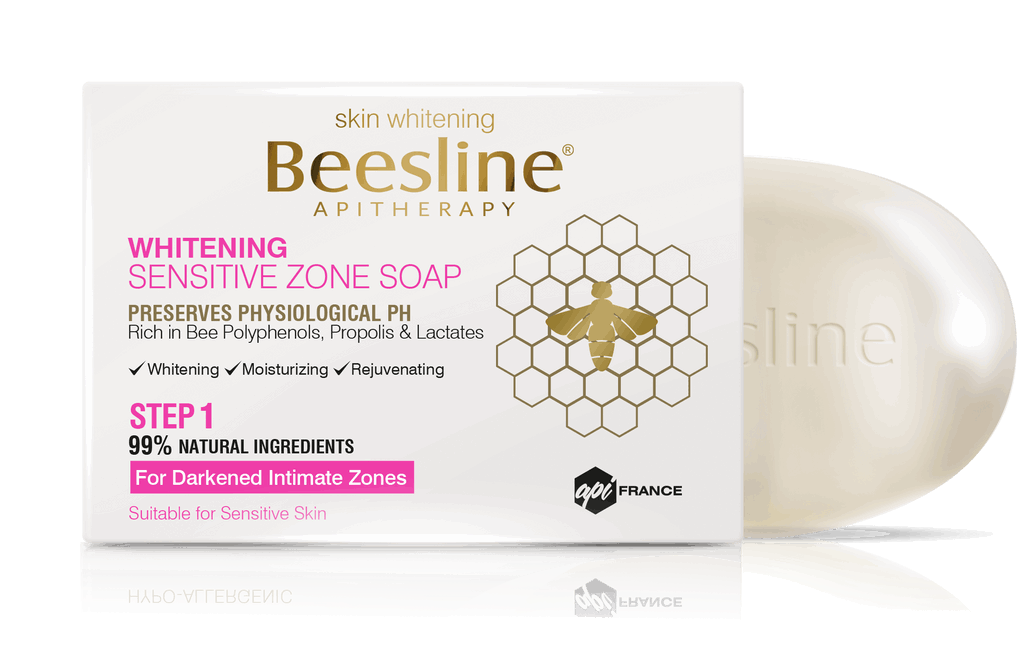 Beesline Whitening Sensitive Zone Soap - 110g - صابون بيزلين لتفتيح المناطق الحساسة - 110 جرام