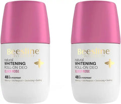 Beesline Elder Rose Roll-On Deodorant | 48H Protection with Luxurious Rose Scent - بيزلين مزيل عرق رول أون إيلدر روز | حماية تدوم 48 ساعة برائحة الورد الفاخرة