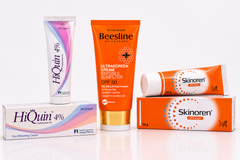 Complete Advanced Dark Spots & Hyperpigmentation Routine – Strong | روتين التصبغات والكلف الكامل القوي | Skinoren + Hiquin 4% + Beesline Sunscreen