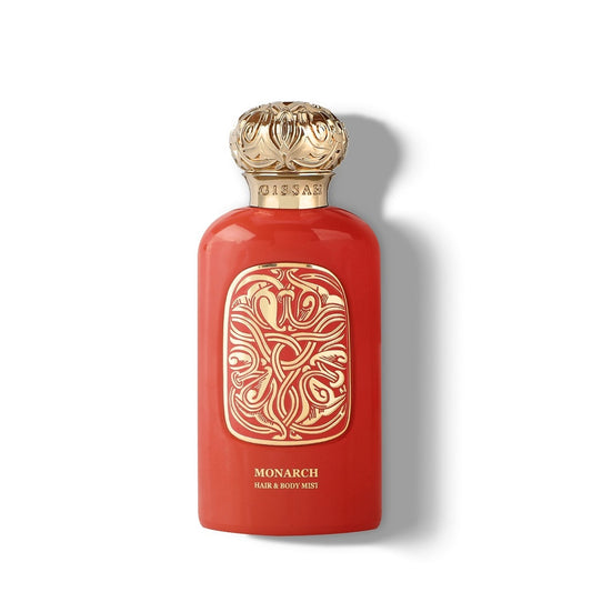 Monarch Hair & Body Mist – 80ML by Gissah | Fruity Oud & Vanilla Mist for Women -عطر مونارك للشعر والجسم - 80 مل من قصة | بخاخ نسائي برائحة الفواكه والعود والفانيلا