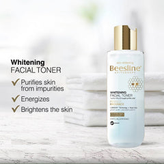 Beesline Whitening Facial Day Routine Bundle - بيزلين غسول ٤ بـ ١ لتفتيح البشرة & تونر مفتح للوجه