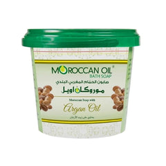 Moroccan Oil Bath Soap 850 g – Natural Hammam Black Soap by Kikiluna Beauty