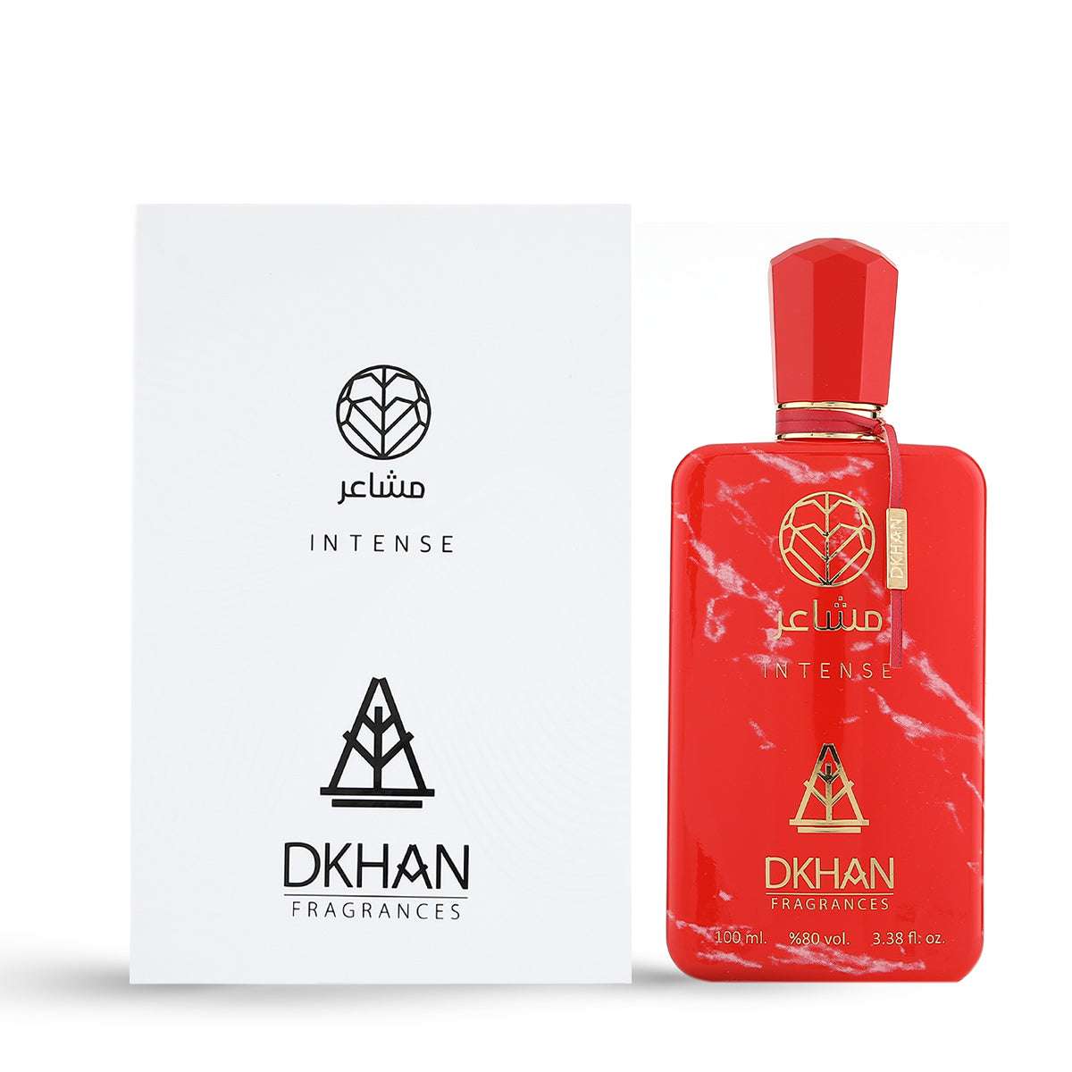 Mashaer Concentrated Perfume - 100ml by Dkhan | Luxurious Oriental Fragrance with Long-Lasting Scent -عطر مشاعر المركز - 100 مل من دخان | عطر شرقي فاخر وثبات يدوم طويلاً