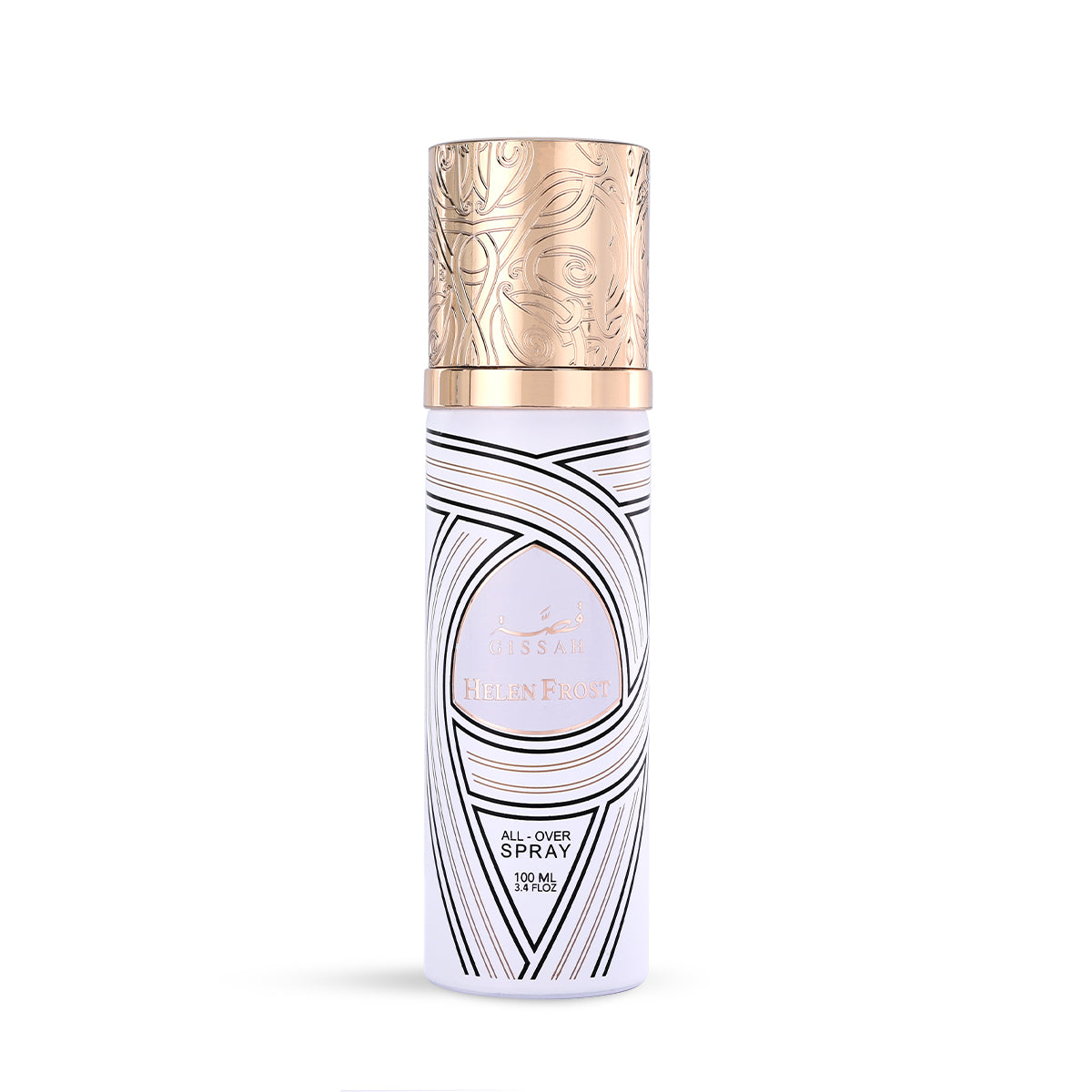 Gissah Helen Frost All Over Spray 100ml – elegant body and fabric mist with a refreshing, long-lasting icy floral scent.