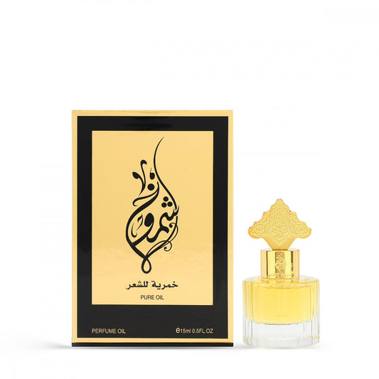 Khamriya Shumokh by Ibrahim Al Qurashi - Ibraq | A Luxurious Long-Lasting Hair Perfume with Oud & Patchouli -  خمرية شموخ إبراهيم القرشي - ابراق | لمسة فاخرة لرائحة شعر تدوم طويلًا