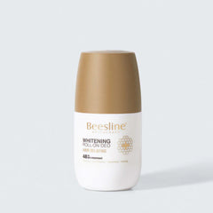 Beesline Whitening Roll-On Deodorant - 48HR Hair Delaying | Aluminum-Free Protection - بيزلاين مزيل عرق مفتّح 48 ساعة - يؤخر نمو الشعر | حماية فعالة بدون ألمنيوم