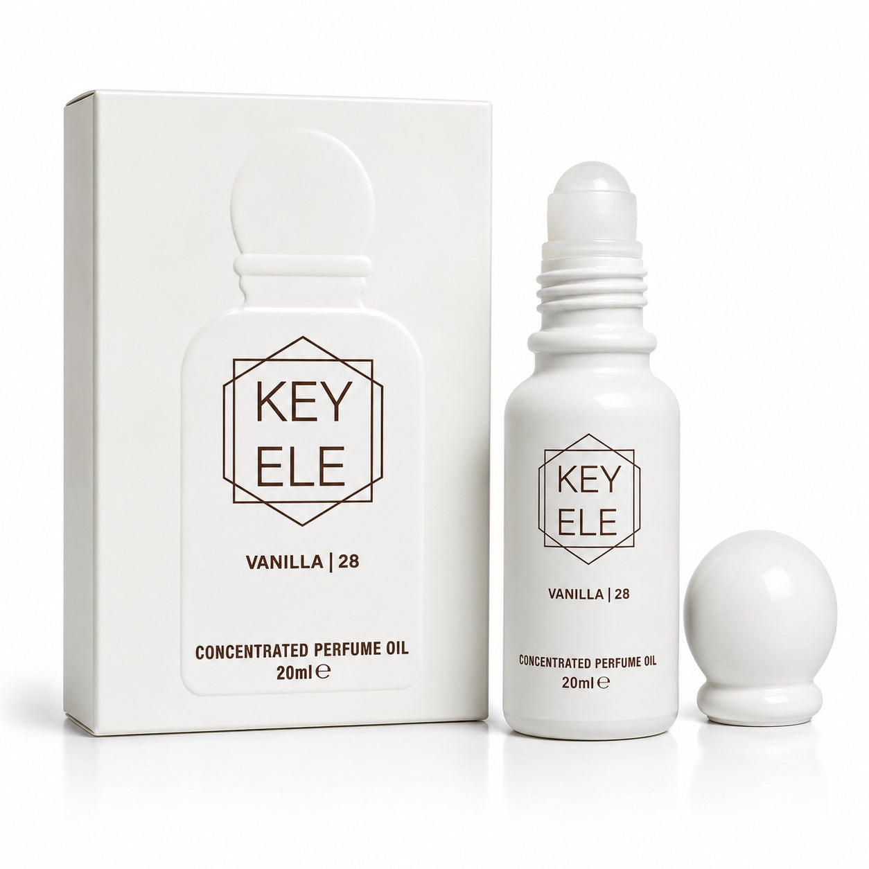 KEY ELE Vanilla 28 concentrated perfume oil 20ml roll on perfume oil