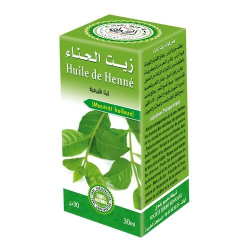 Henna Hair Oil – Natural Strengthening & Nourishing – 30ml -زيت الحنة الطبيعي – لتقوية وتغذية الشعر – 30 مل