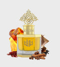 Toq Amber Spicy Gold 50ml  | Ibrahim Al Qurashi - عطر توق عنبر سبايسي الذهبي 50 مل  | إبراهيم القرشي