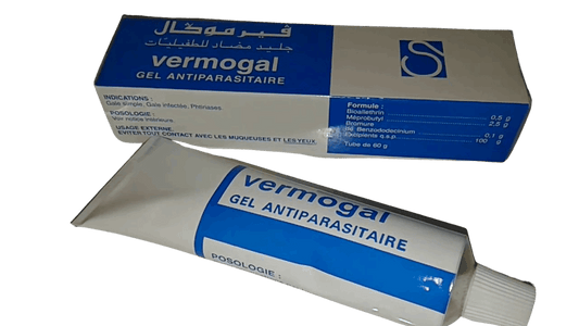 Vermogal Cream - Anti-Parasitic Treatment for Lice and Scabies - كريم فيرموكال - مضاد للطفيليات لعلاج القمل والجرب