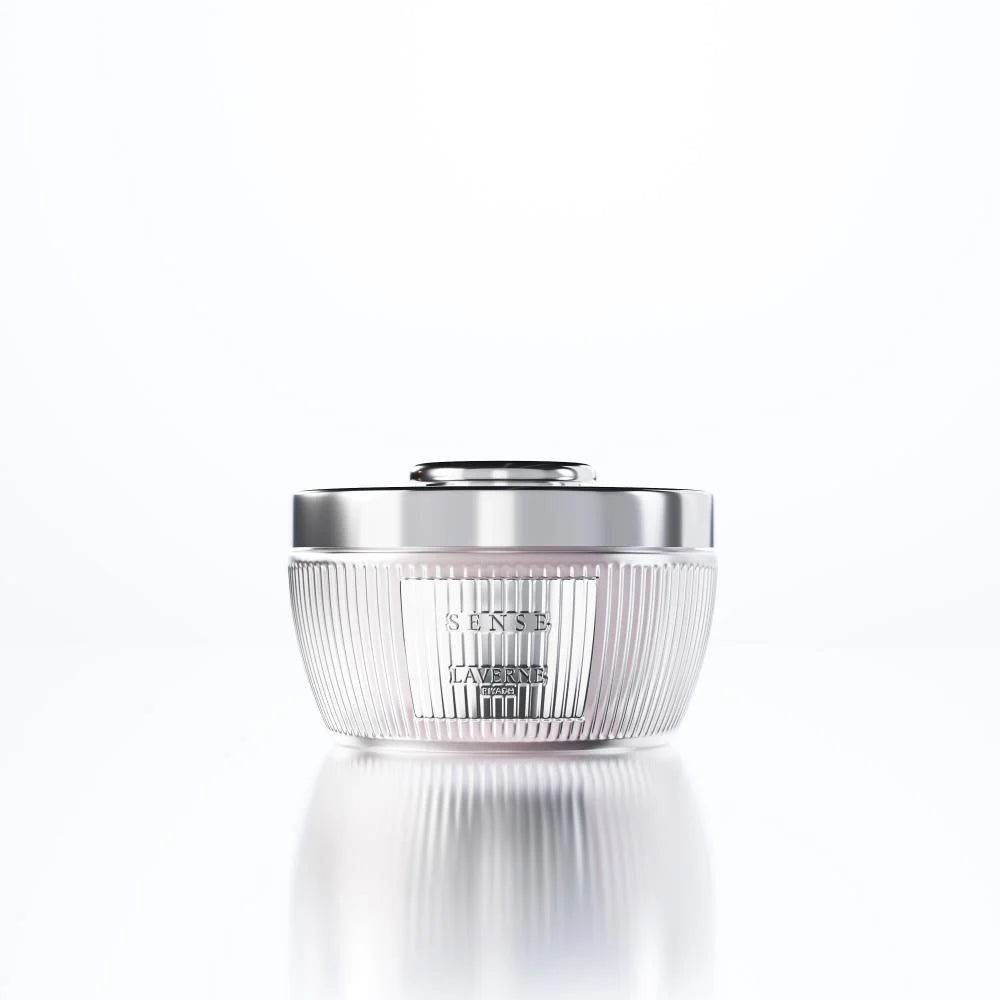 Laverne Sense Powder 65g – Luxury Musk & White Flower Scented Body Powder - سينس لافيرن باودر 65 جم | بودرة جسم معطرة بالمسك والزهور البيضاء – Laverne