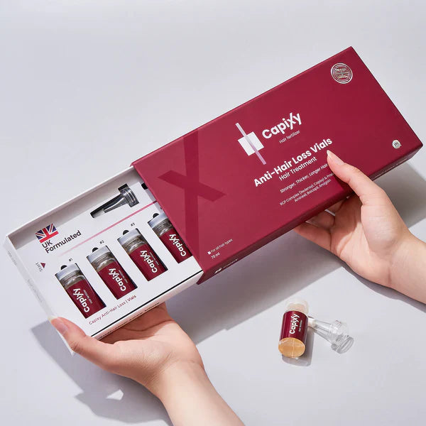 Capixy Anti Hair Loss Vials 70ml - أمبولات كابيكسي المضادة لتساقط الشعر 70 مل