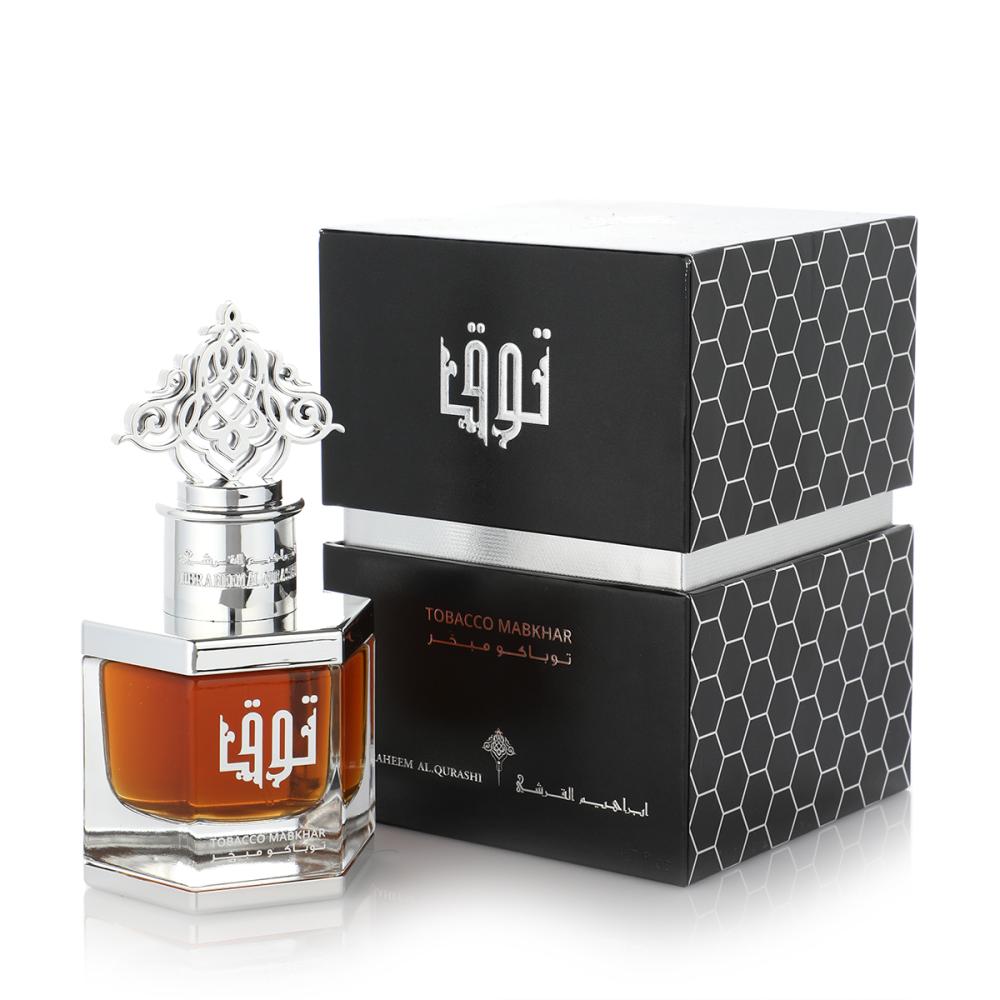 Toq Tobacco Smoked Eau de Parfum 50ml – Woody Spicy Tobacco & Amber Unisex Perfume | Ibrahim Al Qurashi - عطر توق توباكو مبخر أو دو بارفيوم 50 مل – تبغ مدخن وخشب وعنبر للجنسين | إبراهيم القرشي