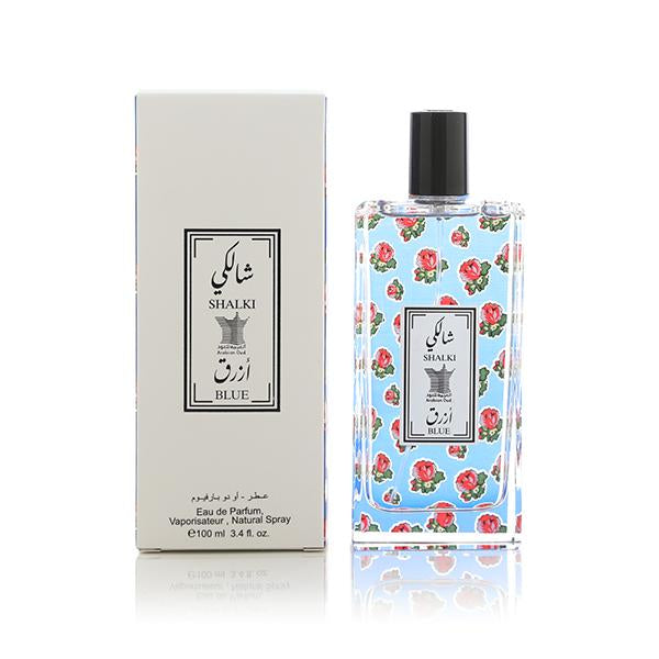Shalki Blue Eau de Parfum – 100ML by Arabian Oud | Orange Blossom, Magnolia & Musk - عطر شالكي بلو - 100 مل من العربية للعود | زهر البرتقال، ماغنوليا، مسك ناعم