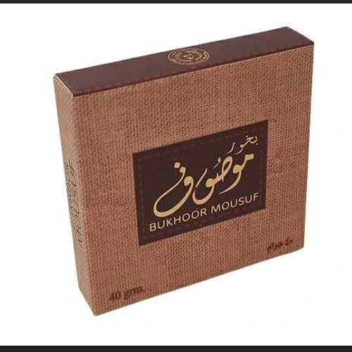 BUKHOOR MOUSUF 40GR - بخور موصوف ٤٠ جرام