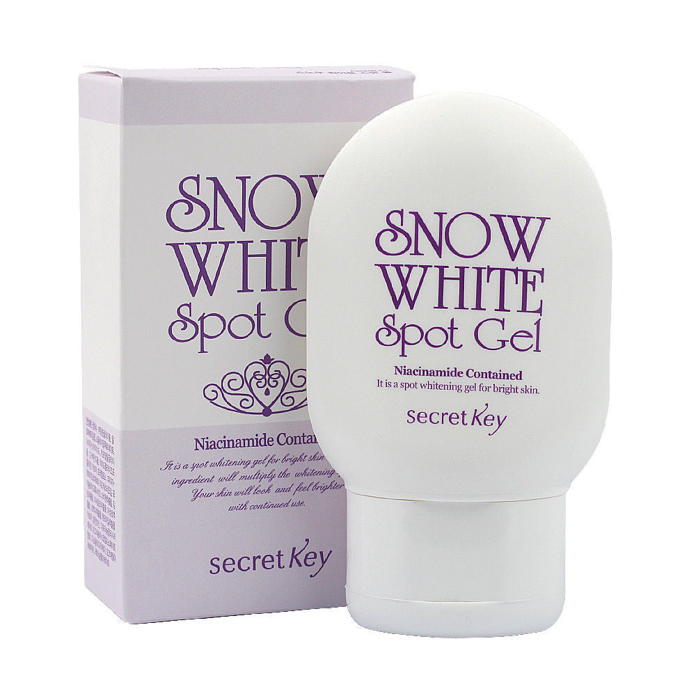 Secret Key Snow White Spot Gel | Brighten Dark Spots & Even Skin Tone - جل سيكريت كي سنو وايت سبوت | لتفتيح البقع الداكنة وتوحيد لون البشرة