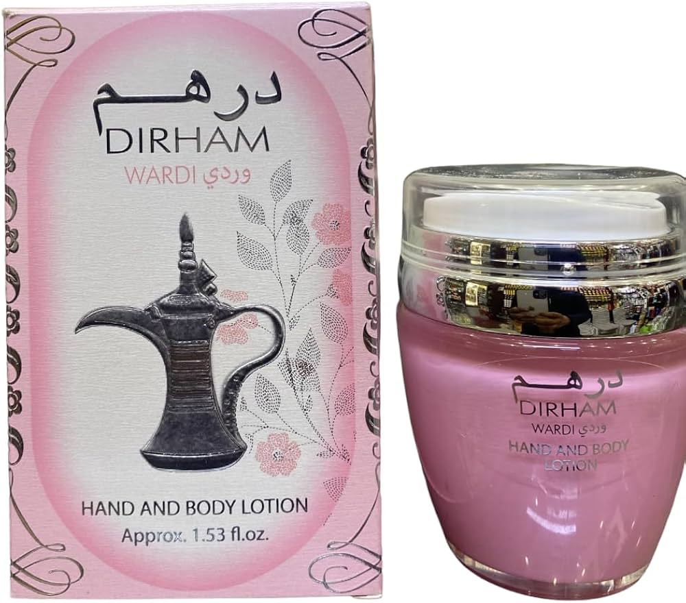 DIRHAM WARDI HAND & BODY LOTION BY ARD AL ZAAFARAN - درهم وردي لوشن ارض الزعفران