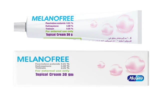 Melanofree Cream | Hyperpigmentation Treatment & Skin Brightening Formula - كريم ميلانوفري | علاج التصبغات، تفتيح البشرة، وتوحيد لون الجلد بفعالية