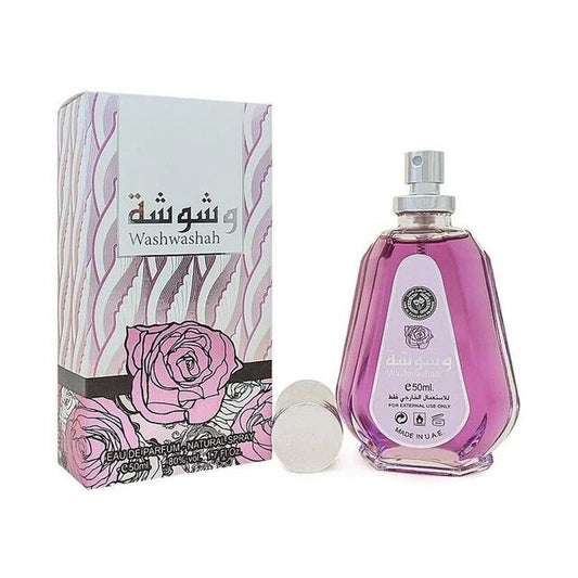 Lattafa Washwashah Eau De Parfum 50 ml - عطر وشوشة من لطافة - 50 مل