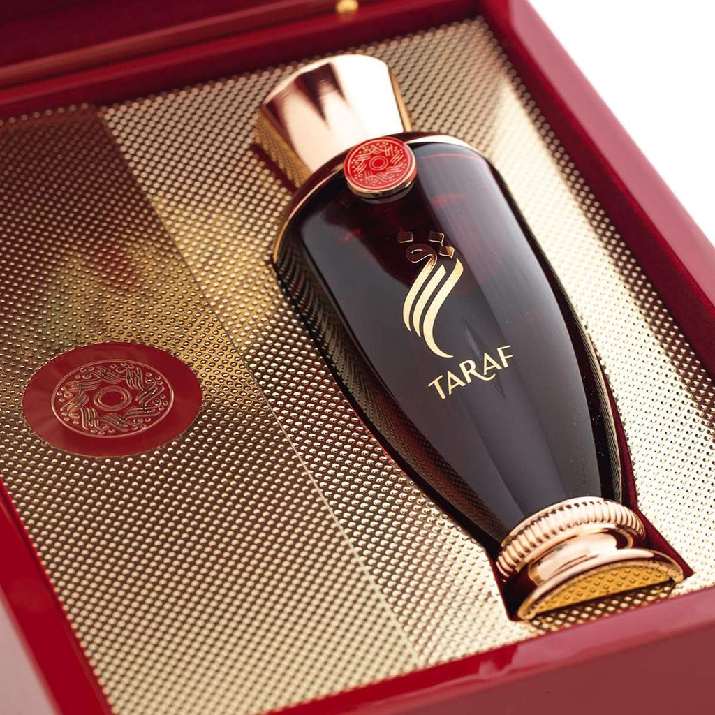 Taraf Perfume - 100ml by Arabian Oud | Long-Lasting Luxury Fragrance - عطر ترف - 100 مل من العربية للعود | تجربة فاخرة برائحة تدوم طويلًا
