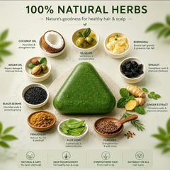 Seven Green Herbal Shampoo Bar | شامبو سيفن جرين بالأعشاب