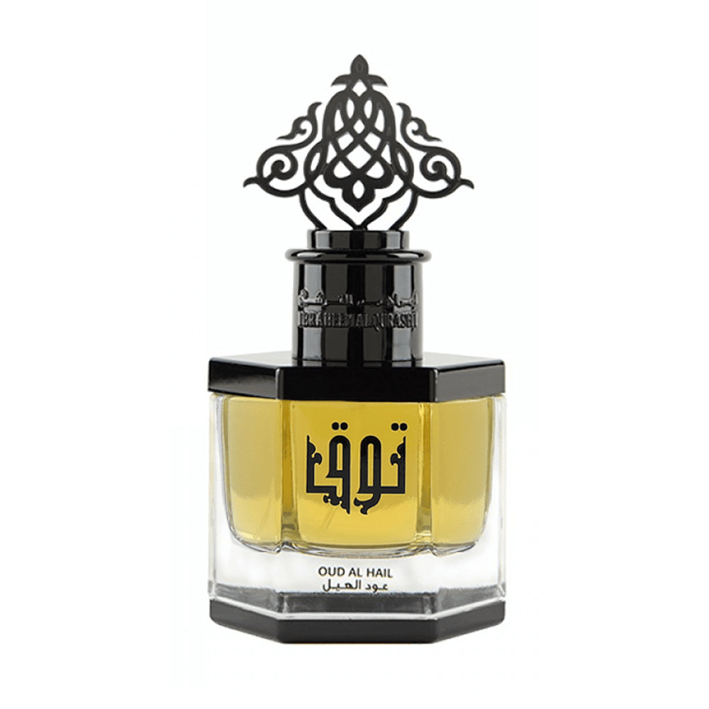 Toq Oud Al Hail Eau de Parfum 50ml – Warm Spicy Woody Unisex Perfume | Ibrahim Al Qurashi - عطر توق عود الهيل أو دو بارفيوم 50 مل – عطر شرقي خشبي دافئ للجنسين | إبراهيم القرشي