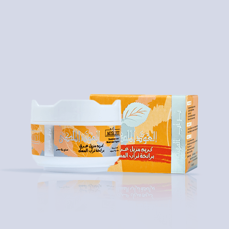 Dust of Musk Deodorant Cream – Fruity Musk Freshness & Long Lasting Protection | كريم تراب المسك برائحة فاكهية منعشة وحماية تدوم