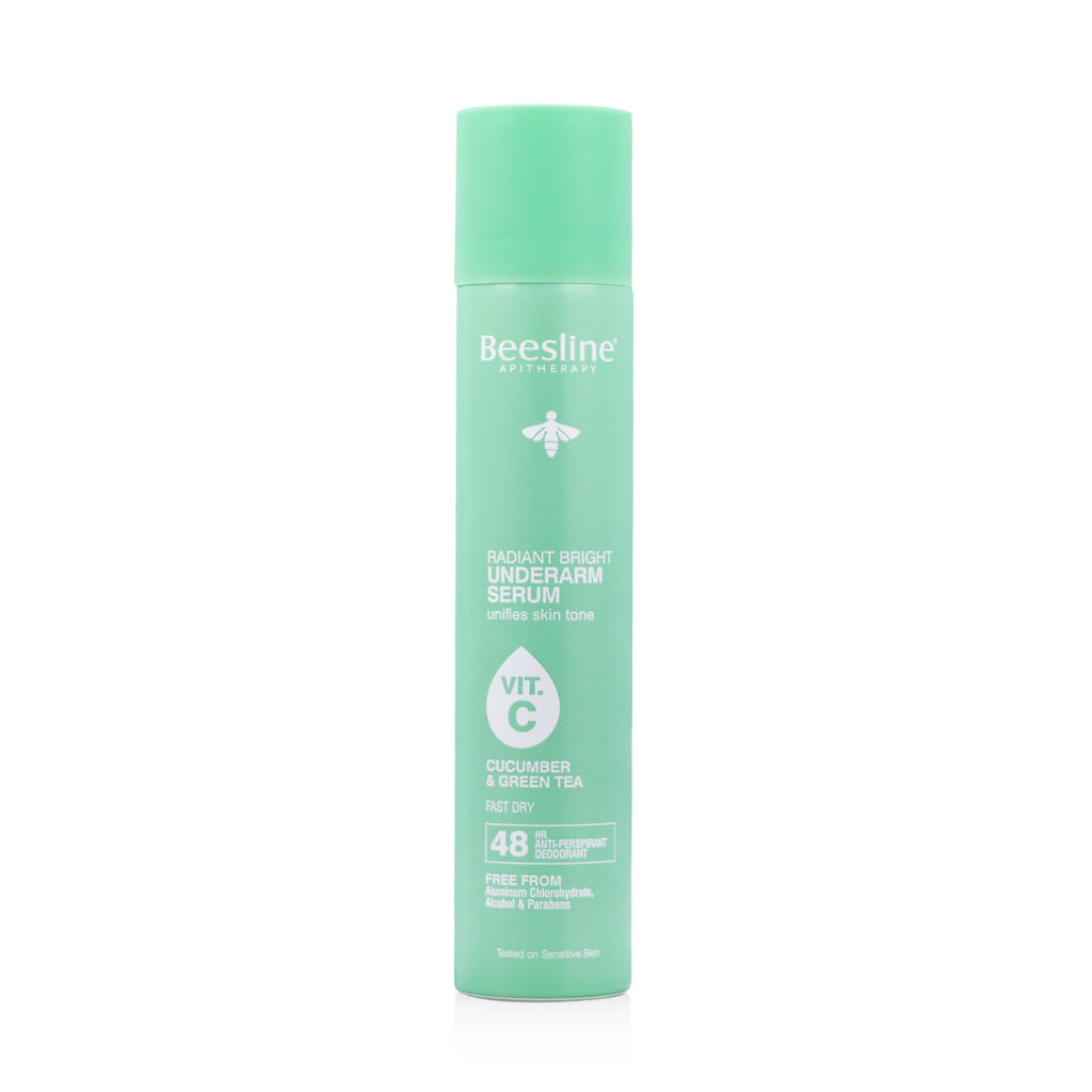 Radiant Bright Underarm Serum – Cucumber Bright & Green Tea – 150ml | Beesline - سيروم راديانت برايت للإبط – بالخيار والشاي الأخضر – 150 مل | بيزلاين