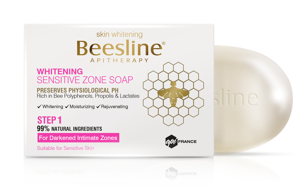 Beesline Whitening Sensitive Zone Soap - 110g - صابون بيزلين لتفتيح المناطق الحساسة - 110 جرام