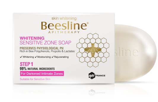 Beesline Whitening Sensitive Zone Soap - 110g - صابون بيزلين لتفتيح المناطق الحساسة - 110 جرام