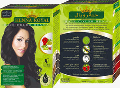 Natural Black Henna Royal - حنة رويال اسود طبيعي