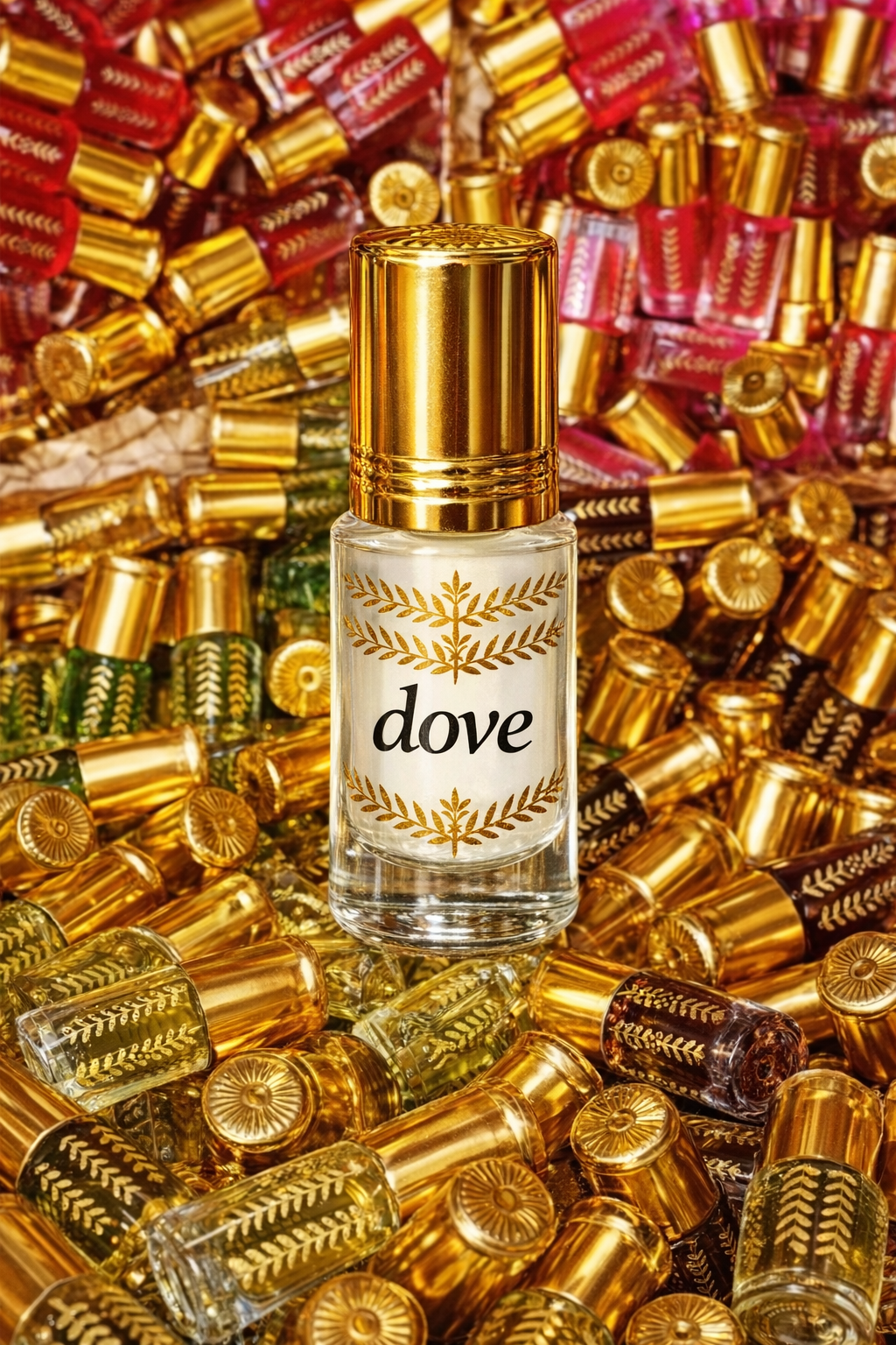 White Dove Musk Perfume Oil - Soft Clean Scent 3ml  |  مسك دوف الأبيض