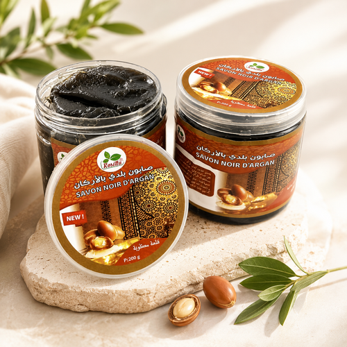 Original Moroccan black soap for a traditional hammam ritual