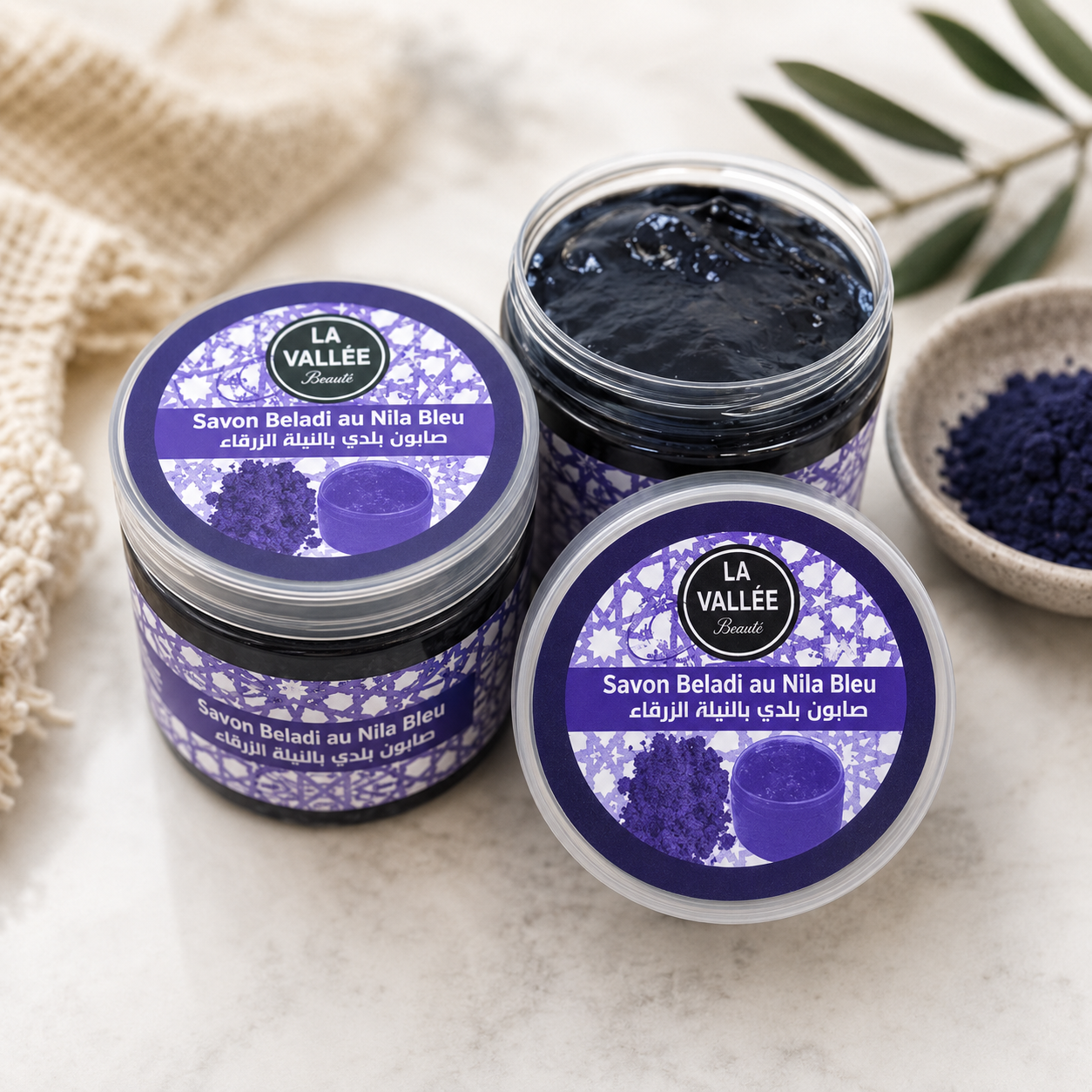 Moroccan hammam soap for soft and smooth-feeling skin