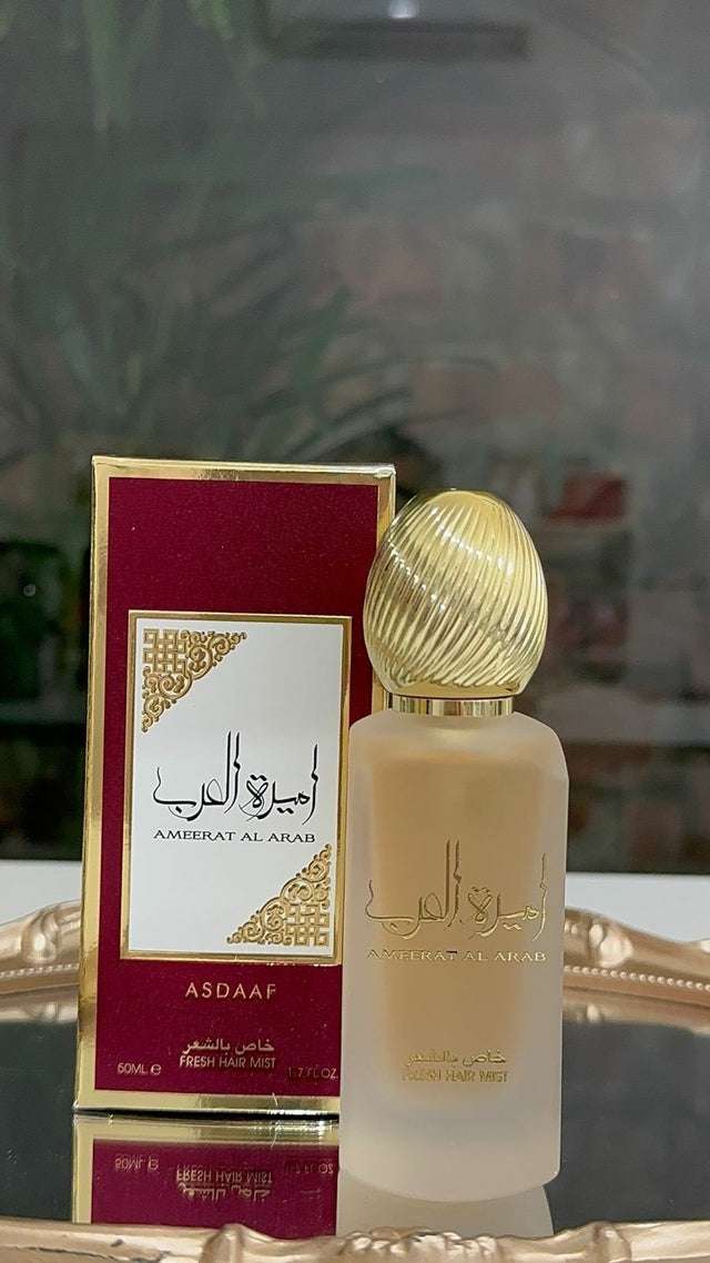 Ameerat Al Arab Hair Mist 50ml Spray Asdaaf - اميرة العرب خاص بالشعر اصداف