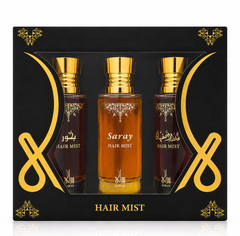 Hair Mist Set 3 Pcs - Saray, Mokhalat Asfahan & Bakhour | مجموعة عطور شعر 3 قطع