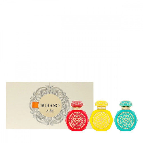 Burano Set - قصة مجموعة عطور بورانو العطرية قصة - 3 حبة المركزة
