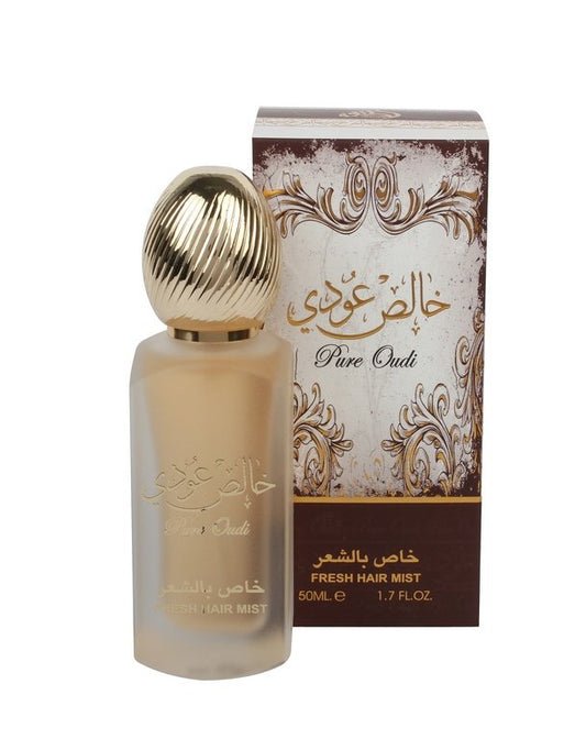 Khalis Oudi Hair Mist - Luxury Oud Hair Perfume, Long-lasting Scent - خالص عودي خاص بالشعر - معطر شعر برائحة العود الفاخرة يدوم طويلًا