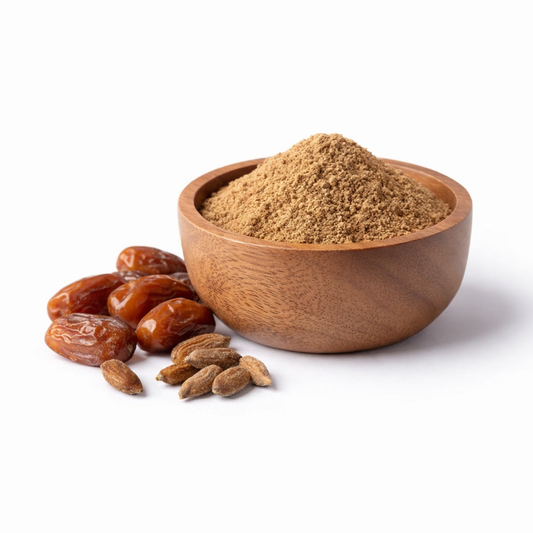 Organic Date Seed Powder for Hair Growth & Thickness | Ground Date Kernel | نواة التمر للشعر