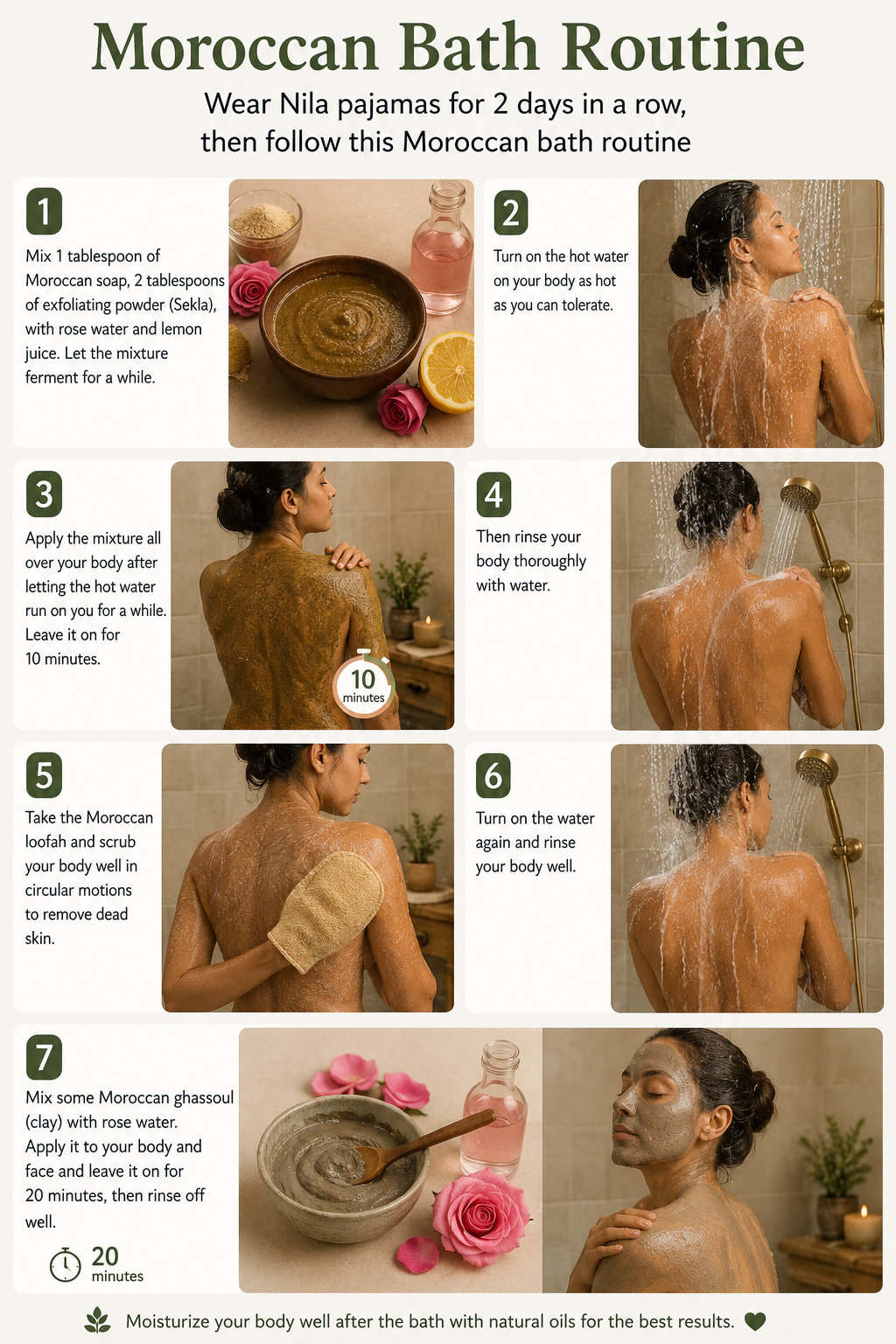 Royal Bridal Glow Set – Moroccan Hammam & Sudanese Body Care | مجموعة العروس الملكية