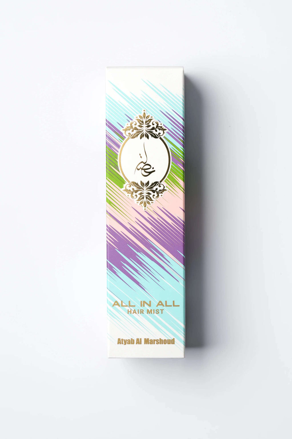 All In All - Hair Mist by Atyab Al Marshoud | A Luxurious Blend of Raspberry, Musk & Patchouli -All In All - ميست الشعر من أطياب المرشود | لمسة فاخرة برائحة التوت، المسك، والباتشولي