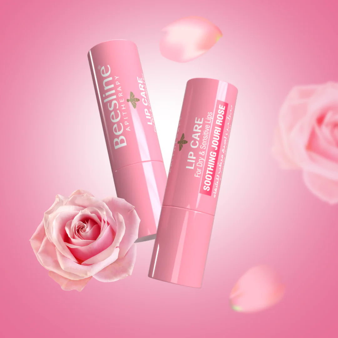 Beesline Lip Care Soothing Jouri Rose - 1+1 Offer - بيزلين مرطب الشفاه بورد الجوري - عرض 1+1