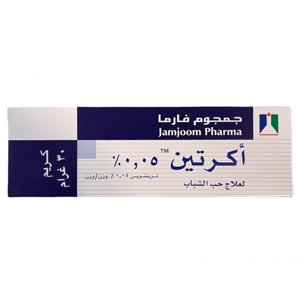 Acretin 0.05% Tretinoin Cream for acne treatment, dark spot removal, and skin renewal