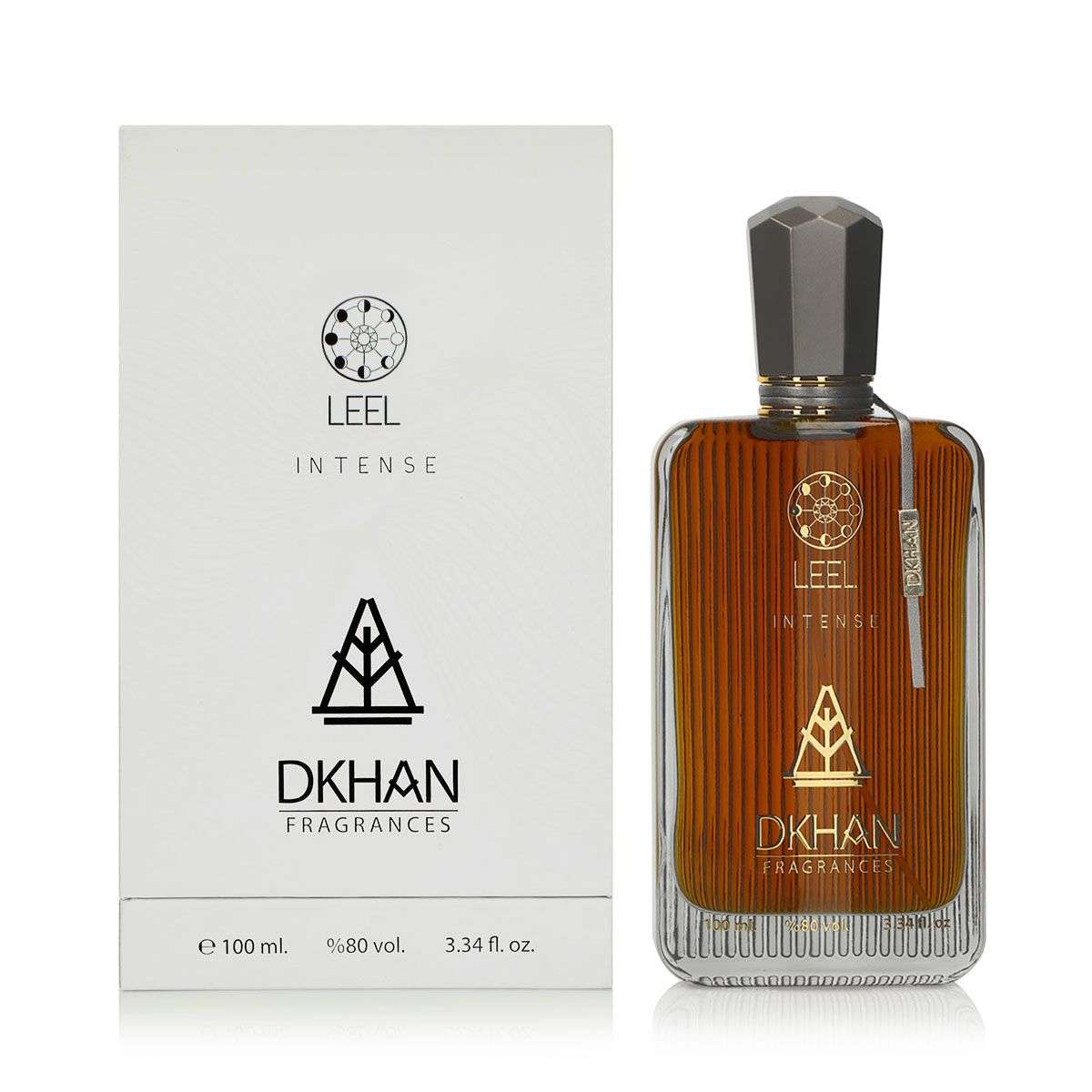Leel Eau De Parfum - 100ml by DKHAN | A Luxurious Blend of Ylang-Ylang, Gardenia & Patchouli - عطر ليل - 100 مل من دخان للعطور | مزيج فاخر من الإيلنغ، الغاردينيا، والباتشولي